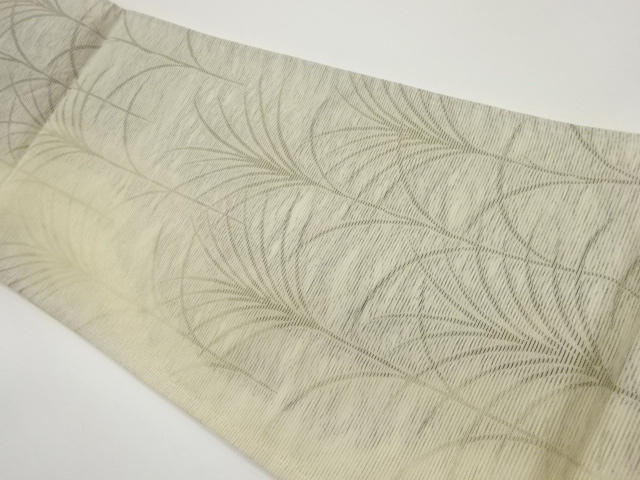 絽薄模様織出し洒落袋帯